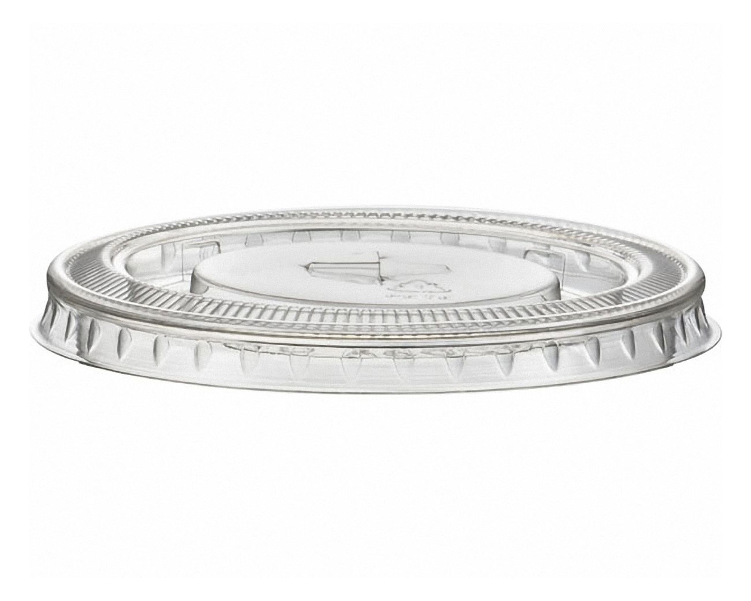 Deckel mit Kreuzschlitz fr PET-Trinkbecher Smoothies- Dessertb. 78mm, 50 Stk.