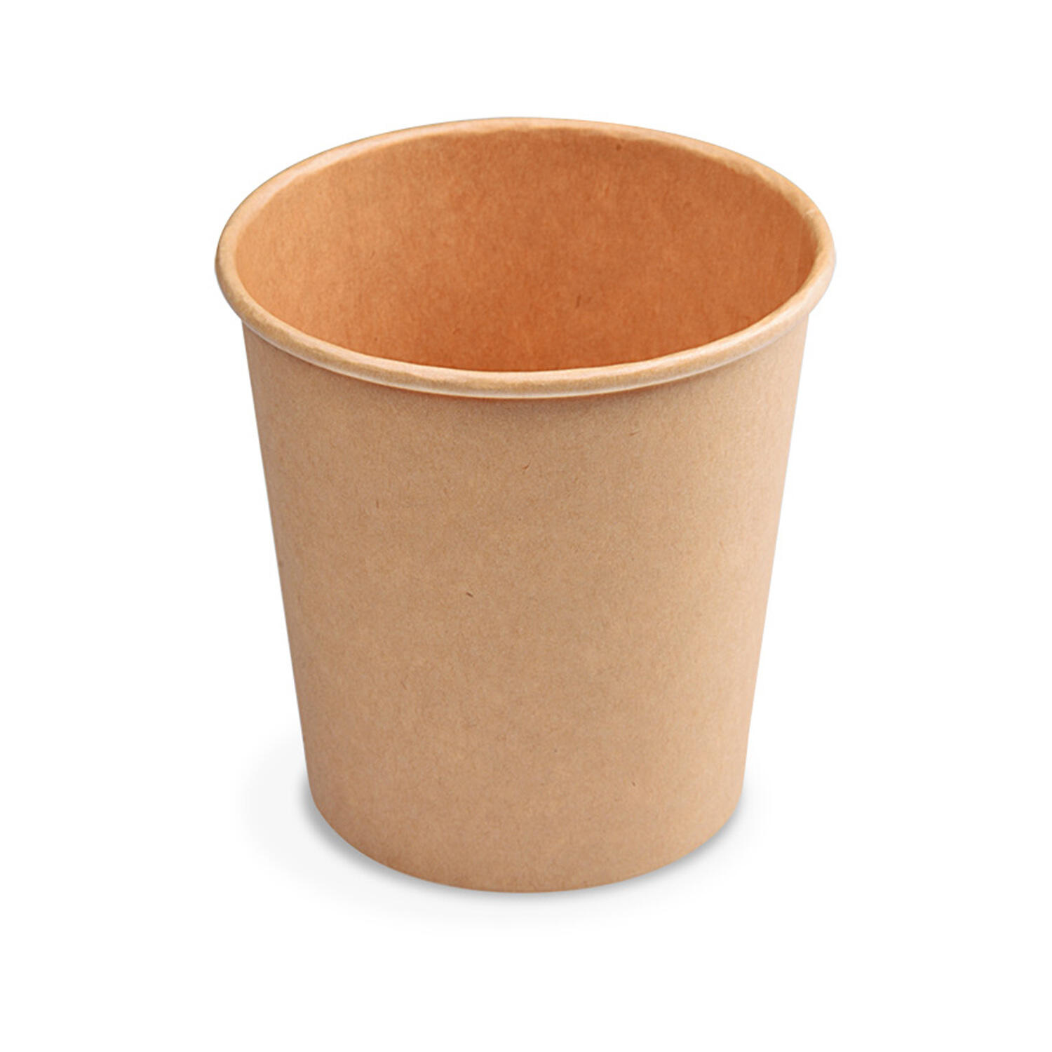 Heiß- und Kaltgetränkebecher Pappbecher braun 80 ml 110 ml XS Ø 62mm, 50 Stk.