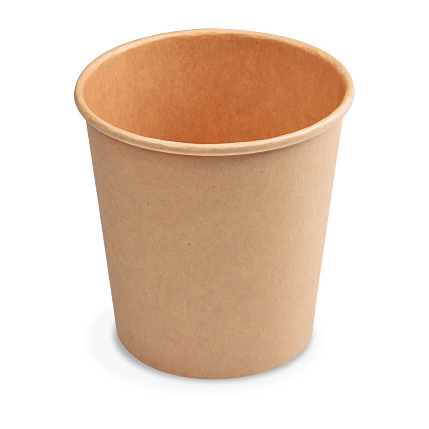 Heiß- und Kaltgetränkebecher Pappbecher braun 150ml 200ml S Ø 73mm, 50 Stk.