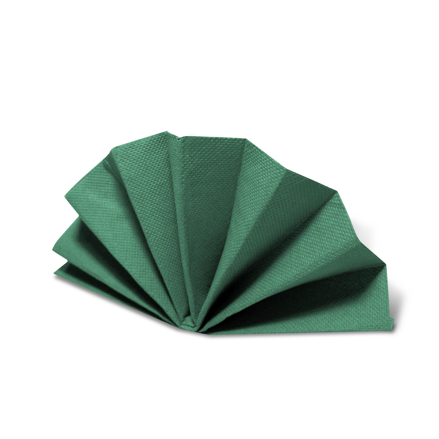 Servietten DekoStar 38 x 38 cm, dunkelgrün, 50 Stk.