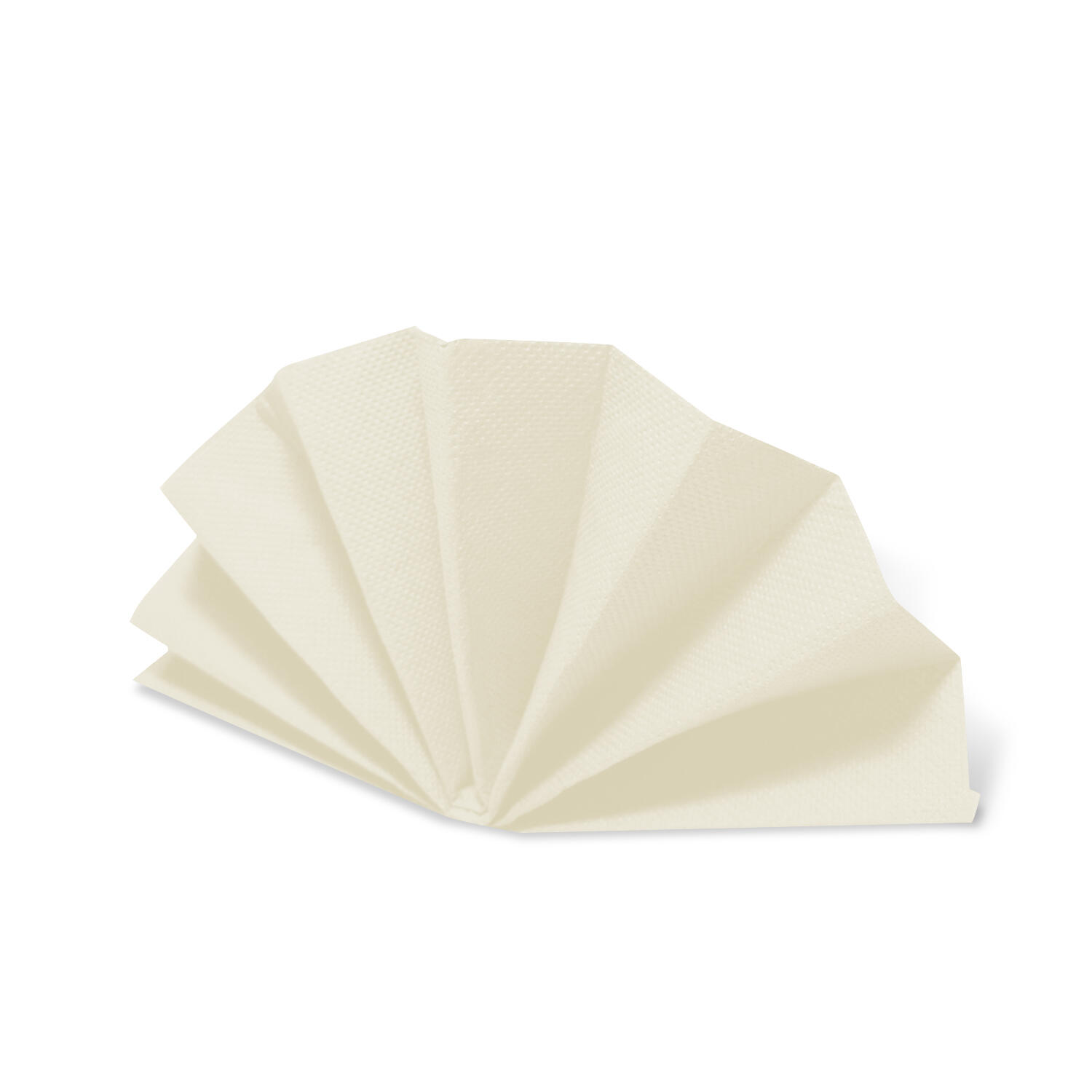 Servietten DekoStar 38 x 38 cm, champagner, 50 Stk.