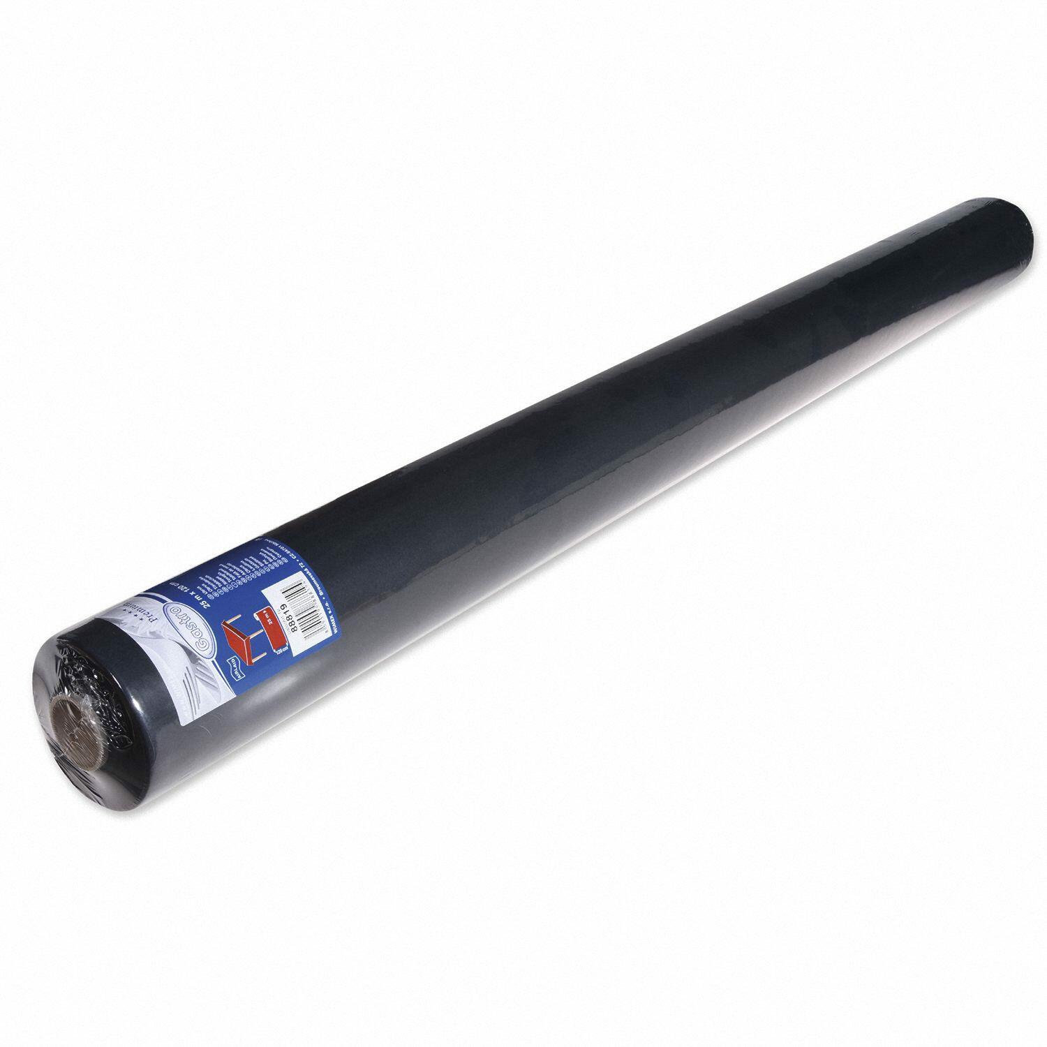 Tischdecke Tischtuch Premium Airlaid 1,2m x 25m stoffähnlich schwarz