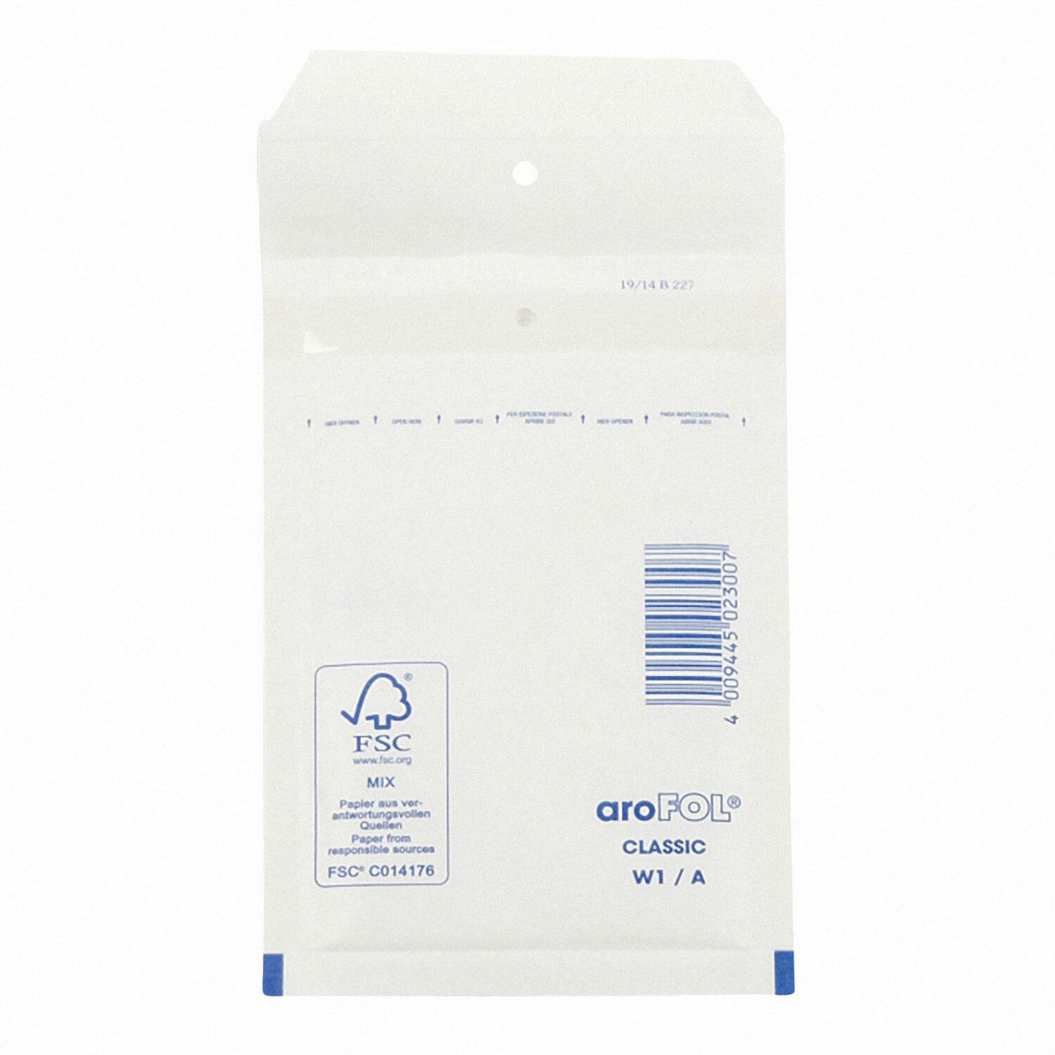 AROFOL CLASSIC Luftpolstertasche  1/A-11W, 100x165mm, weiß