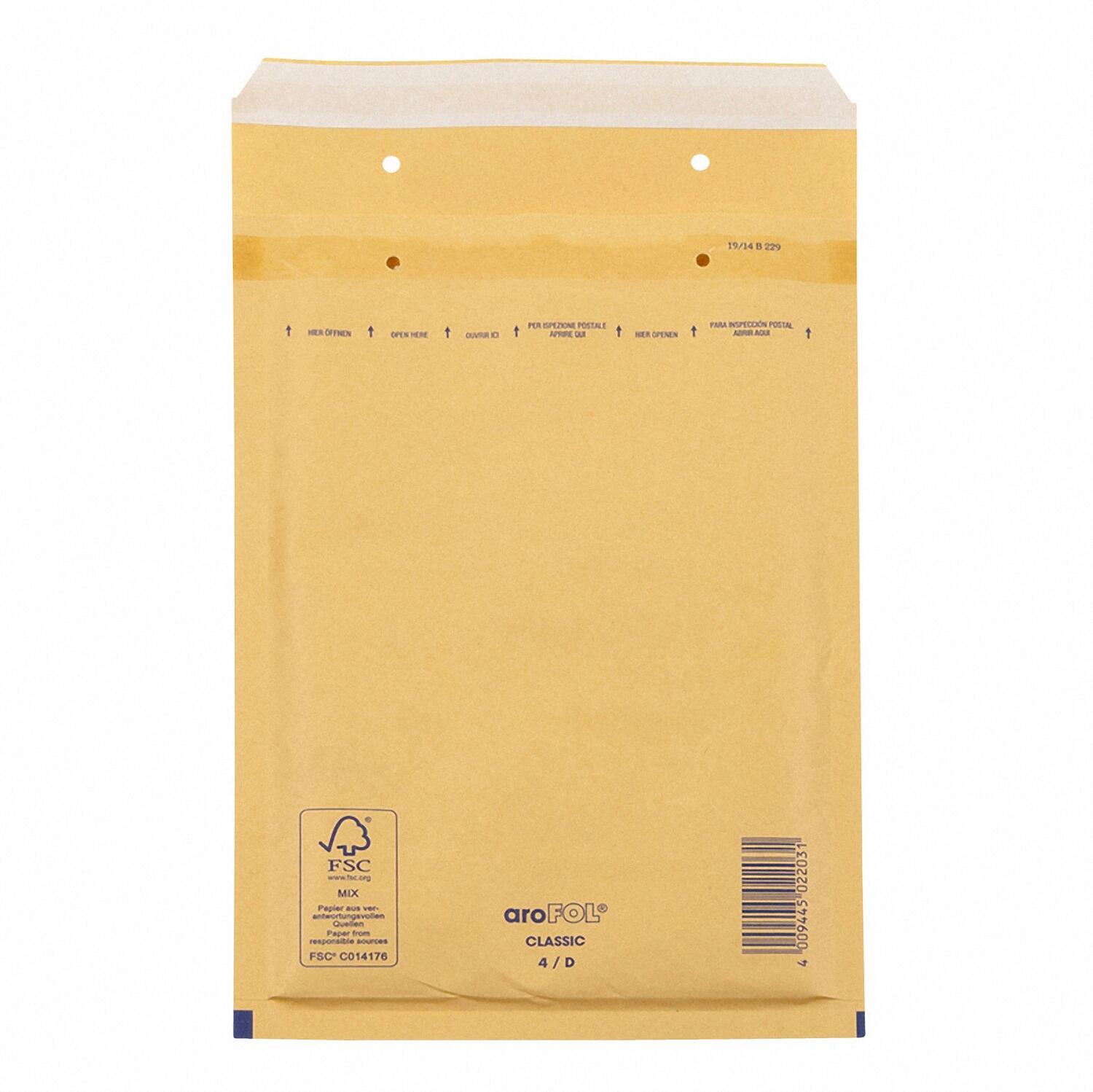 30 Luftpolster-Versandtaschen 3 C braun Luftpolstertaschen Größe 13C 