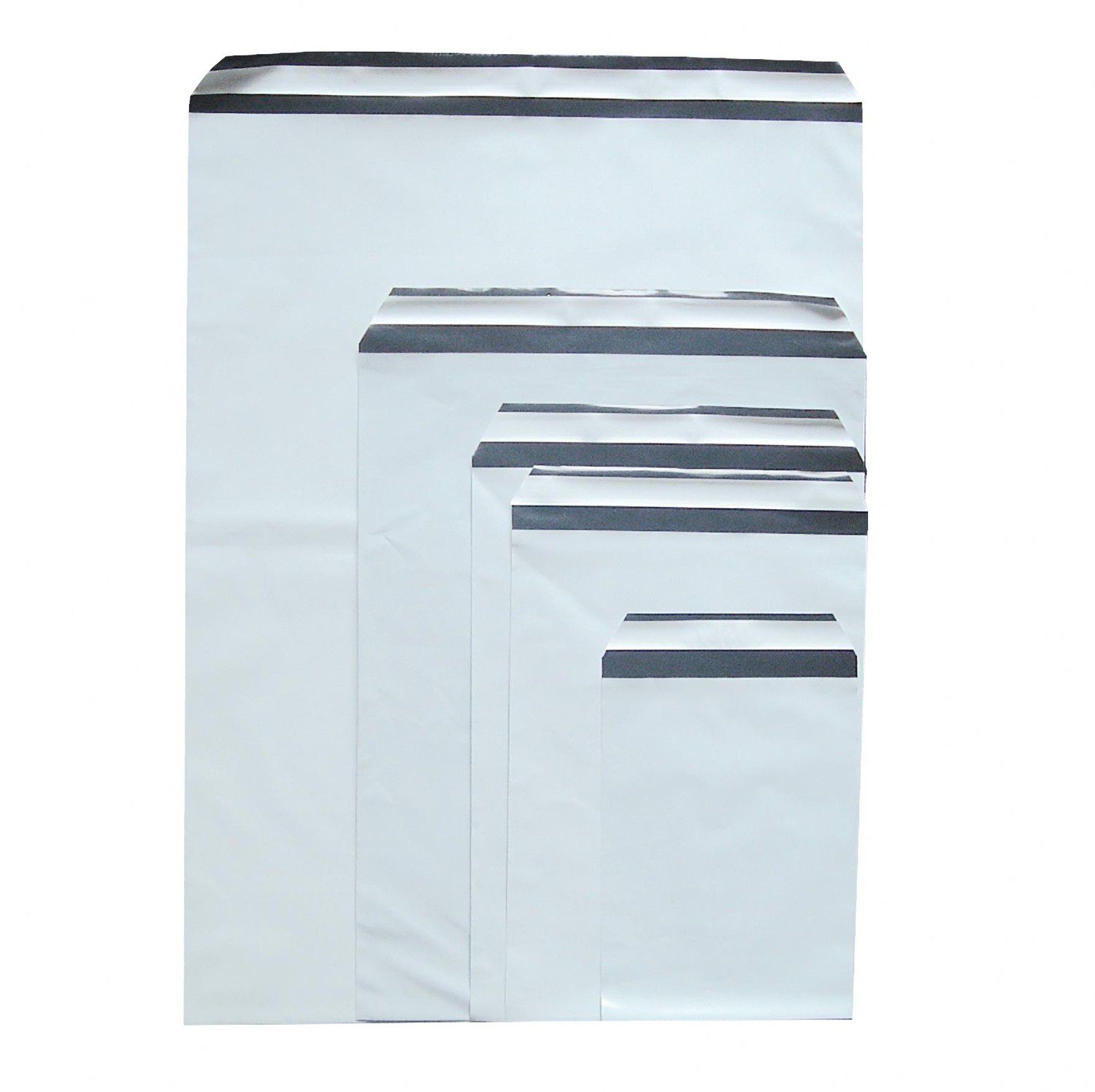 Folienversandtaschen COEX Adhsionsverschluss aus rLDPE 350x450+40mm, 50my, A3+, 100 Stk.