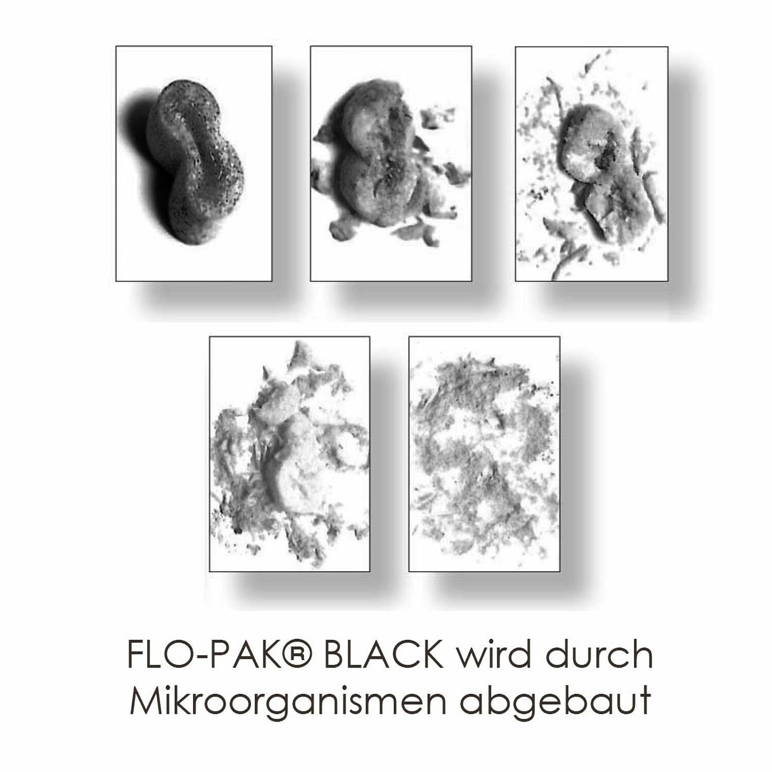 FLO-PAK BLACK Verpackungschips, 400 liter