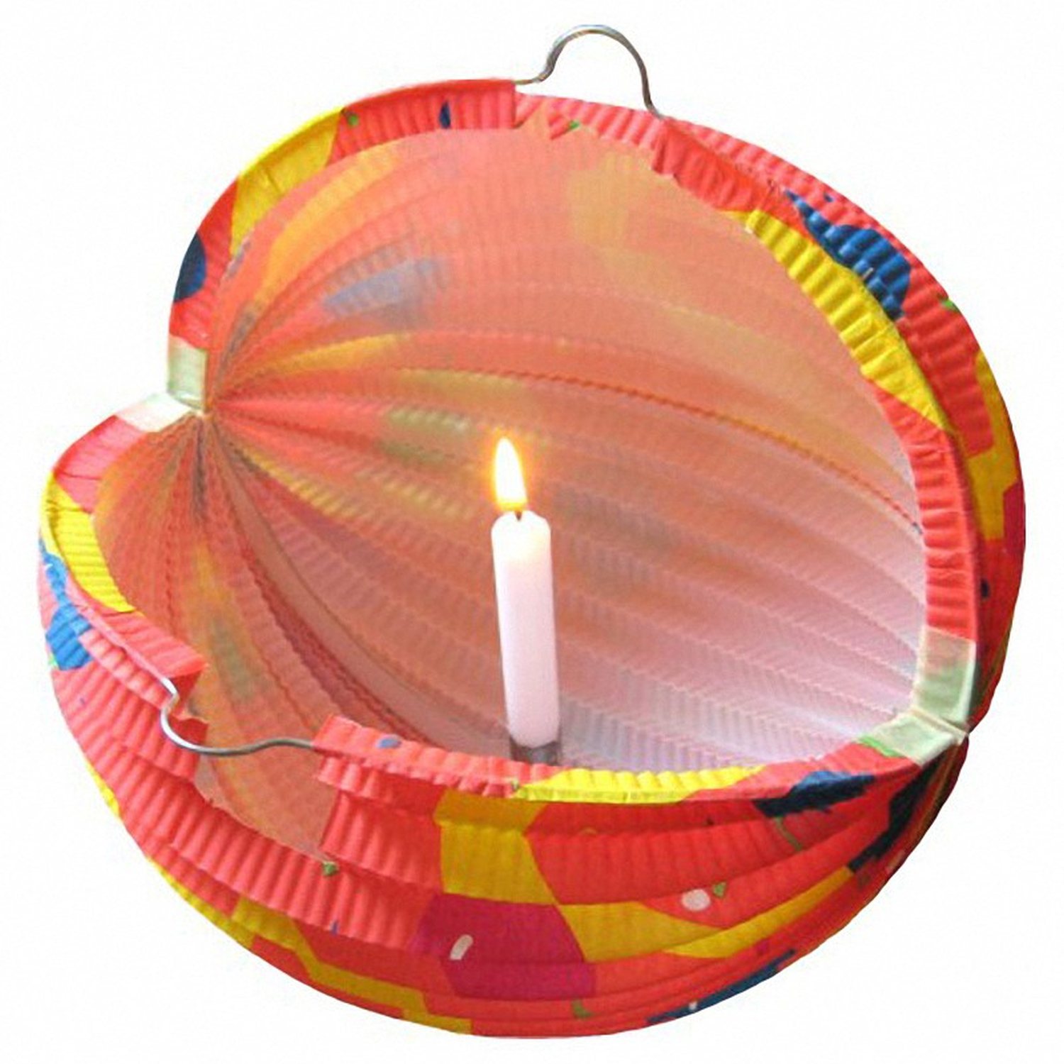 Lampion rund PARTY grn  24 cm