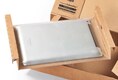 ColomPac Fixtray für 10 Tablet inkl. Versandkarton mit Selbstklebeverschluss & Aufreißfaden braun