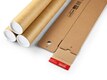 ColomPac Flexible Teleskopverpackung 1.067 x 111 x 111mm teleskopierbar 107-164cm mit Selbstklebeverschluss braun