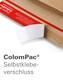 ColomPac Planversandbox 885 x 115 x 115mm mit Selbstklebeverschluss & Aufreifaden braun