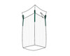 Big Bag  90x90x110cm Typ Holz belüftet 4-seitig Ventilationsstreifen