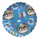 Gebäckschalen Plätzchenschalen für Weihnachtsgebäck Pappe Ø 23 cm verschiedene Motive, 2 Stk
