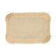 Backpapierzuschnitte fr Heiluftfritteusen Mikrowelle Backofen 22 x 14 x 4,5cm braun, 100 Stk.