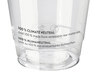 BIO Trinkbecher 400ml + Deckel mit Klappffnung aus Biokunststoff (PLA) 100 Stk.