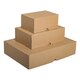 Stlpdeckelkarton DHL-Kleinpaket 176x118x80mm (Auenma) braun wiederverwendbar