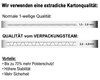Faltkarton  350x250x(200)-350mm mit variabler Hhe 1-wellig Dickwelle Din A4+ braun